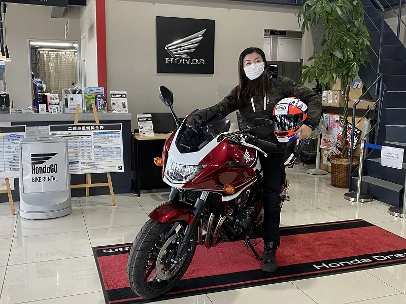 新愛車とツーショット