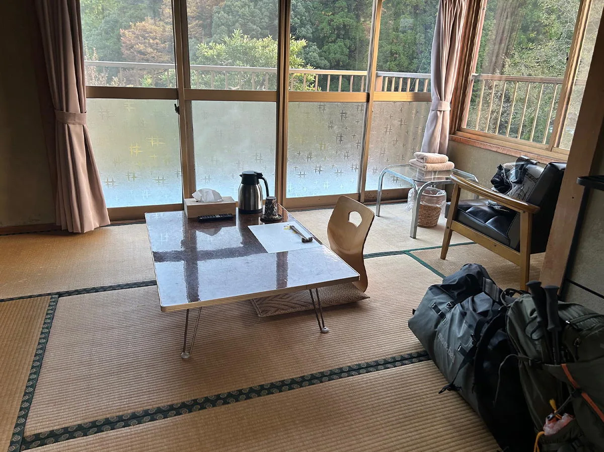 3日目は民宿清流へ