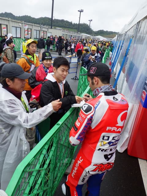 #9 ドゥカティのダニーロ・ペトルッチ選手