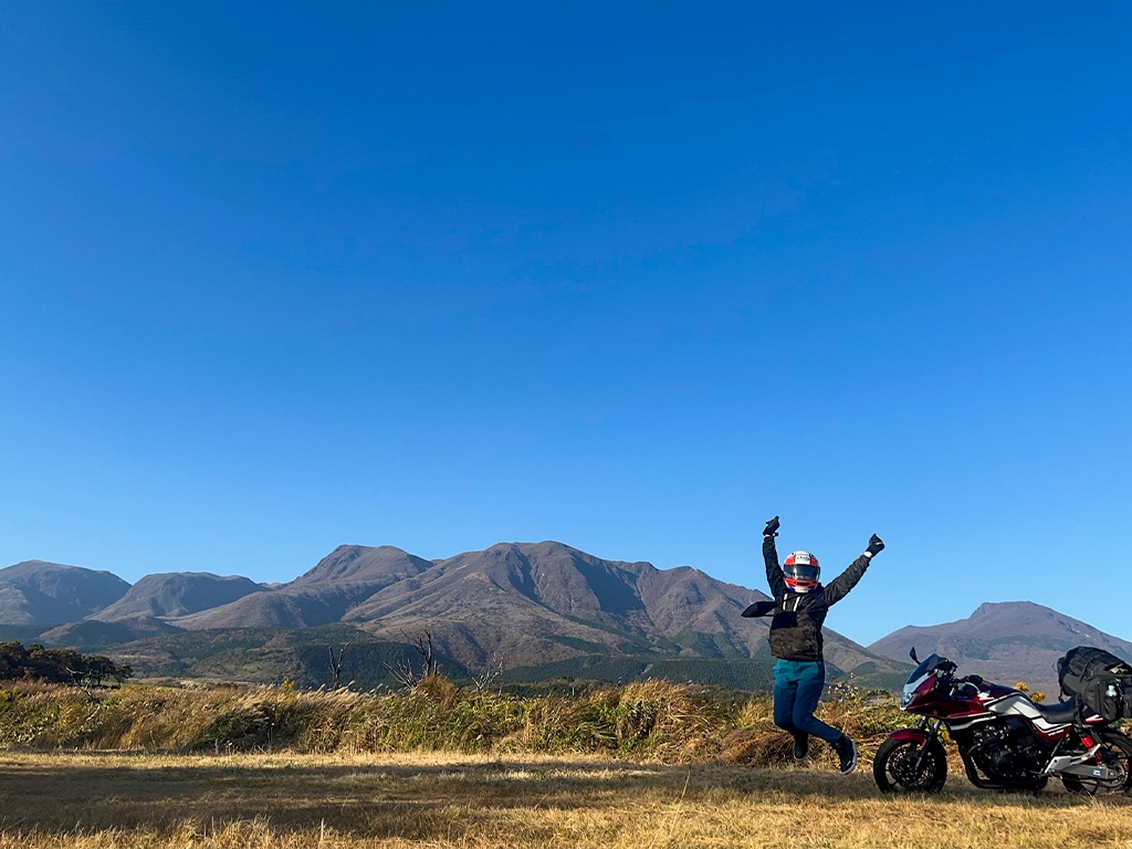 バイク輸送で行く初めての九州ツーリングと山