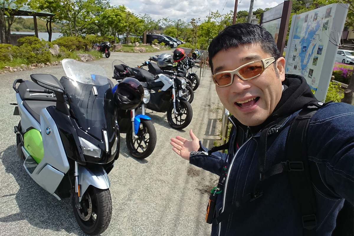 日本初の「電動バイクオーナーツーリング」その2