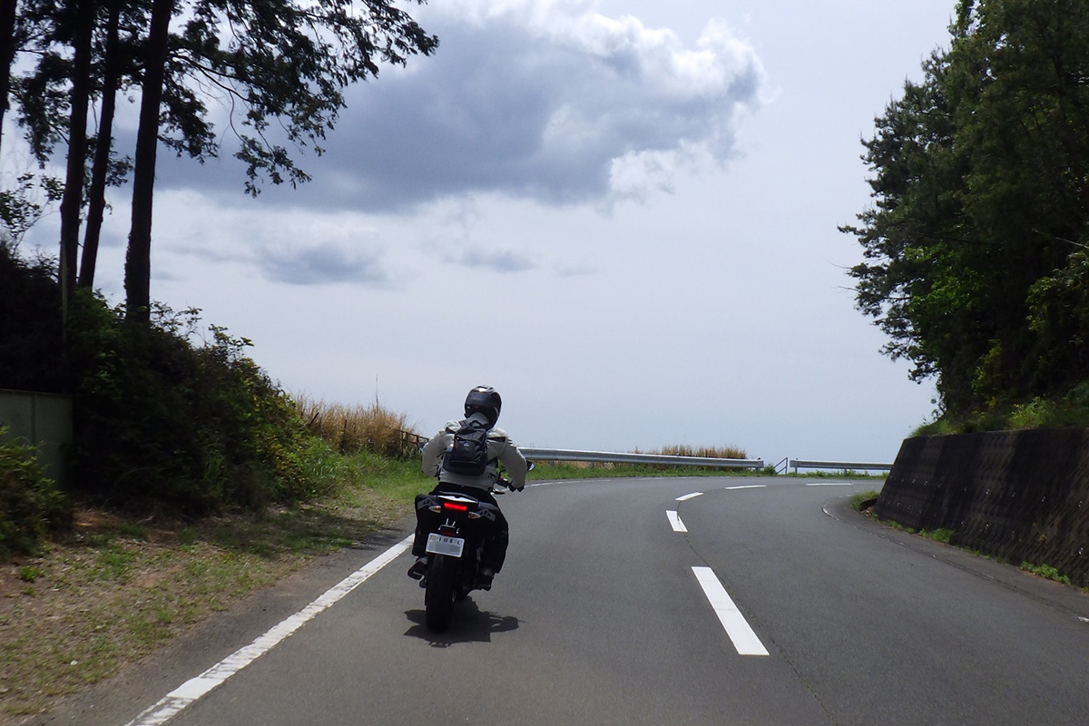 電動バイクでツーリング