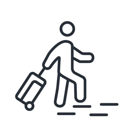 ライダーは飛行機移動で時間短縮